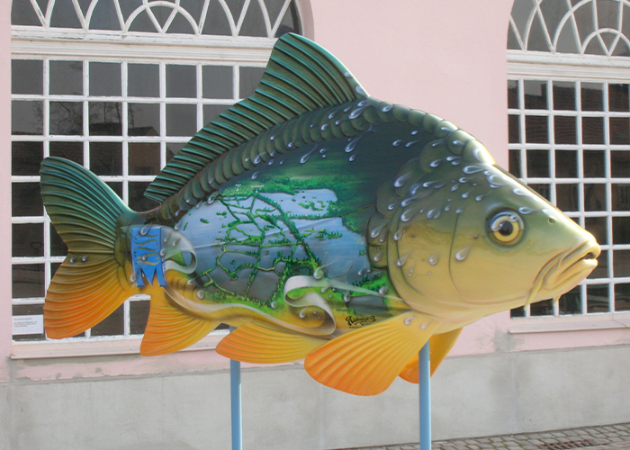 Peitzer Edelfisch Fischfigur